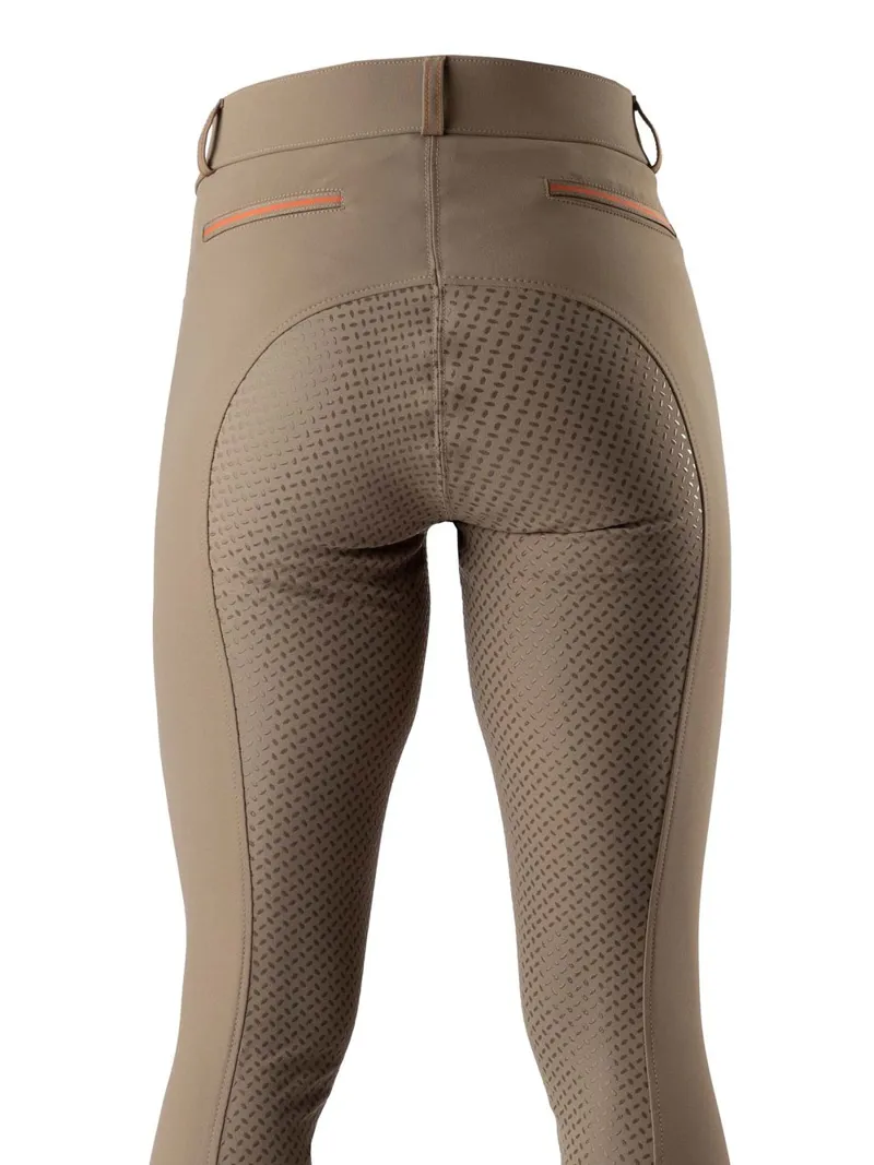 Agaso Full Grip Breeches - Taupe-1
