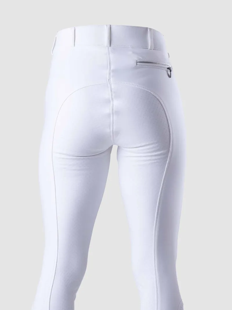 Agaso Full Grip Winter Breeches - White-4