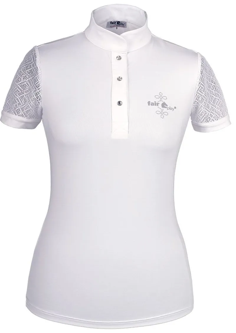 Fair Play Kids Cecile Competition Shirt White