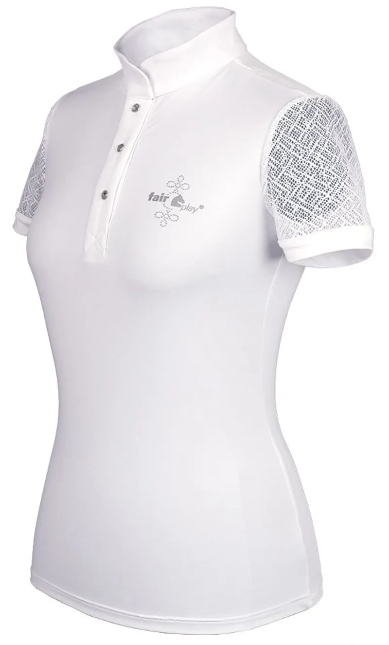 Fair Play Cecile Competition Shirt White-1