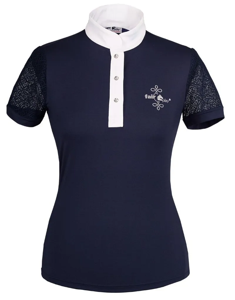 Fair Play Cecile Competition Shirt Navy