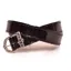 DeNiro Patent Spur Straps Patent Black