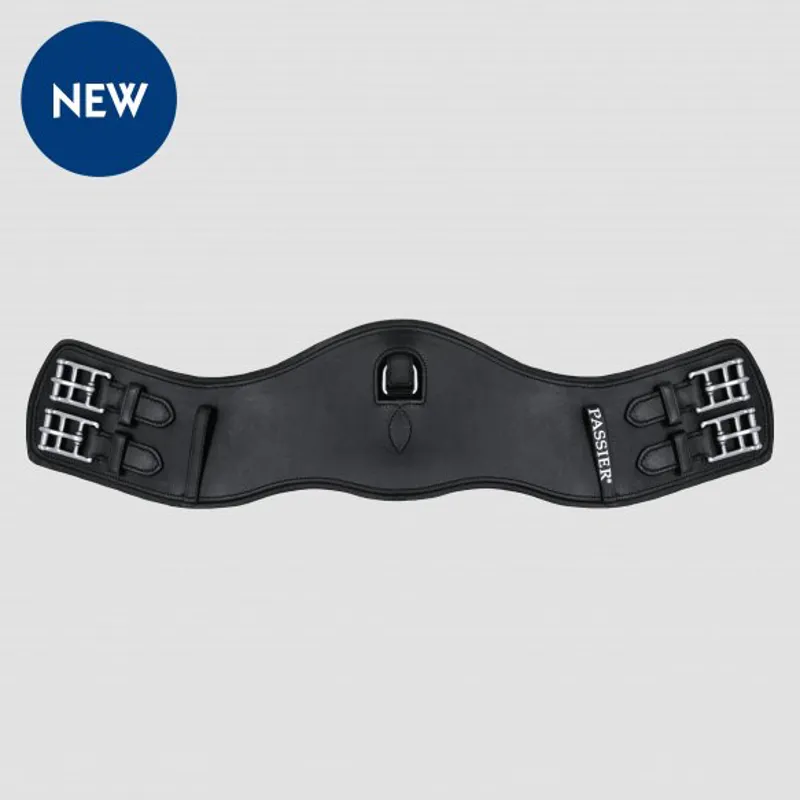 Passier Forward Curve Leather Dressage Girth