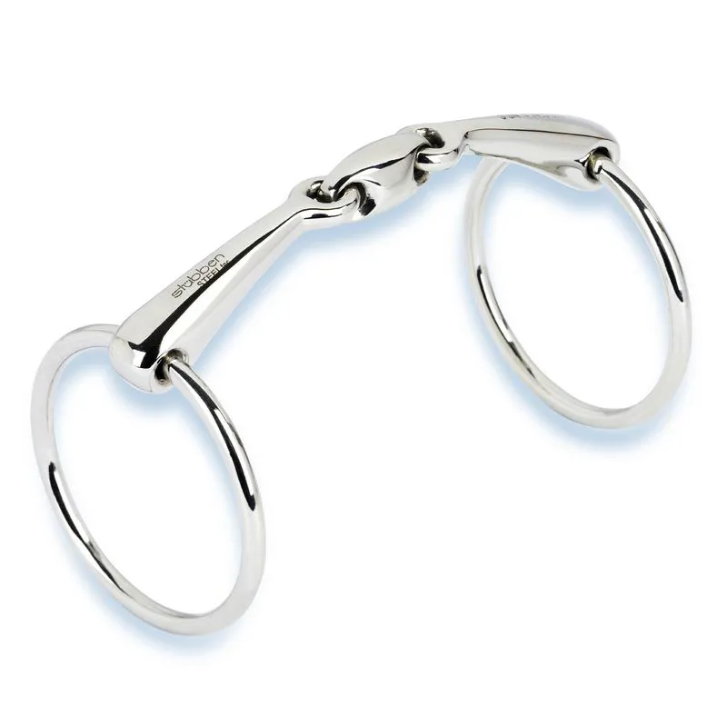2221 Easy Control Loose Ring Snaffle double broken-1