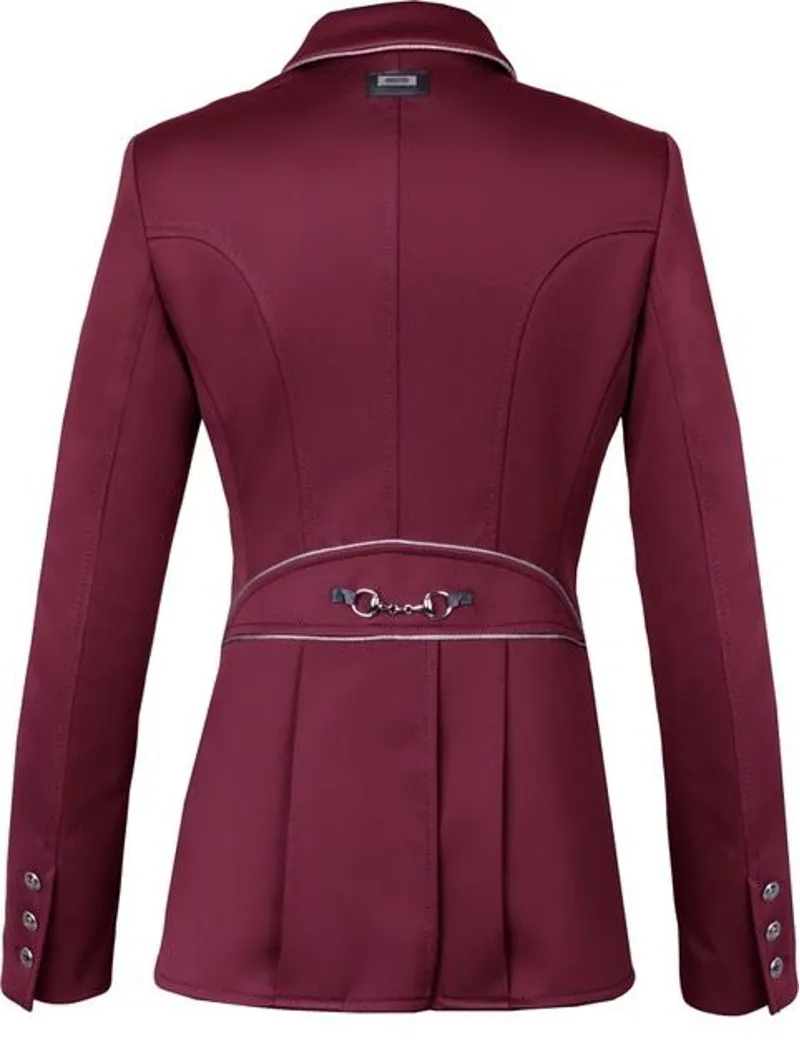 Fair Play Short Tail Beatrice Jacket Burgundy-1