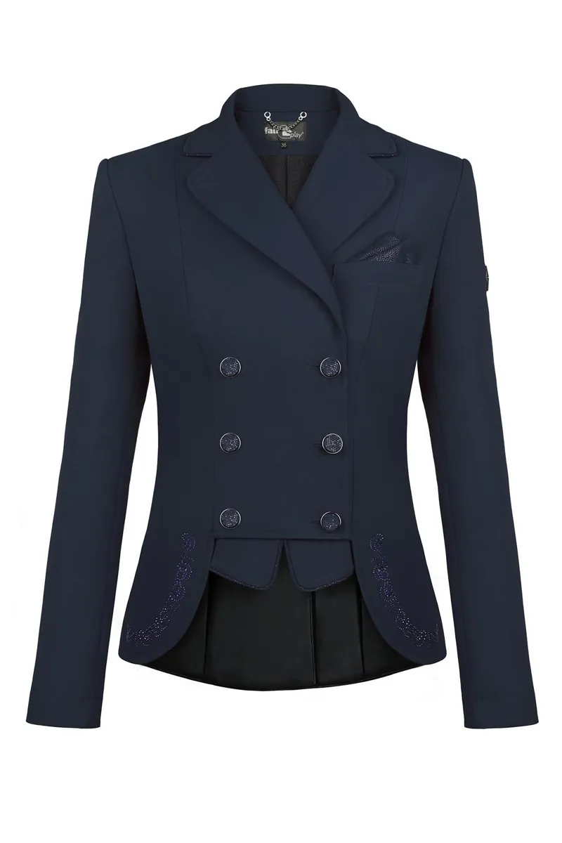 Fair Play Lexim Chic Competition Jacket Navy