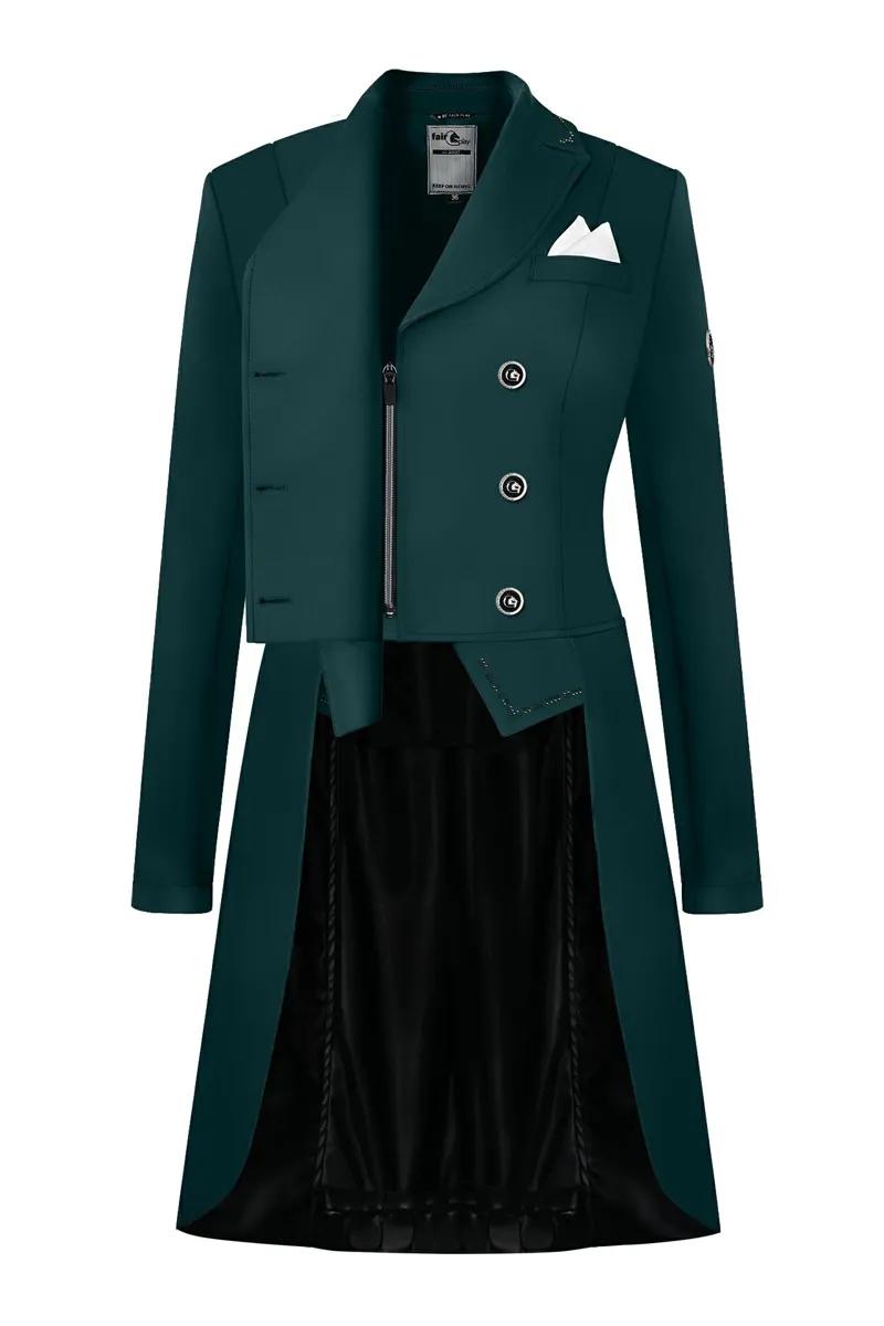 Fair Play Nadine Tailcoat Noble Green-2