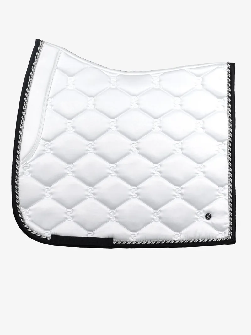 PS of Sweden Dressage Signature Saddle Pad - White/Black