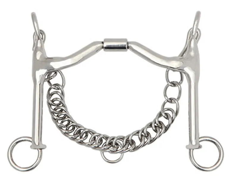 MB15PB Myler Weymouth 7cm Low Wide Ported Barrel