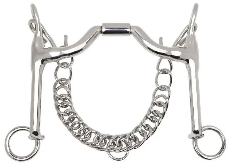 MB33 Myler Weymouth Medium 7cm Wide Ported Barrel