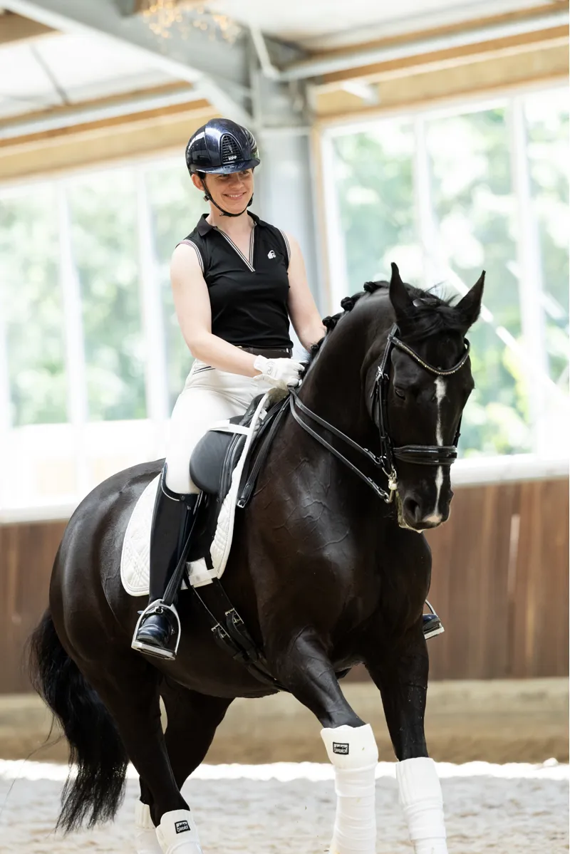 Redsware Tatum Technical sleeveless Polo Shirt Black-6