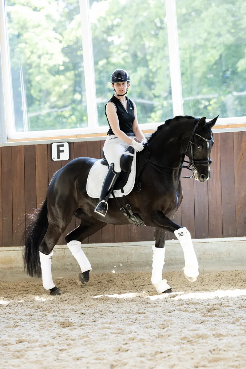 Redsware Tatum Technical sleeveless Polo Shirt Black-9