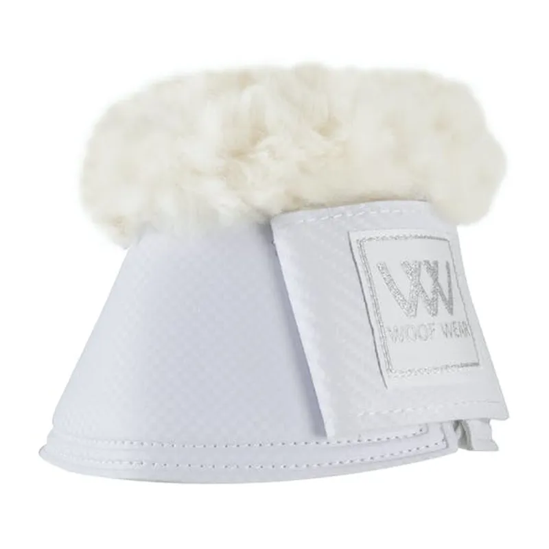 Woof Wear Faux Sheep pro Overreach Boots White