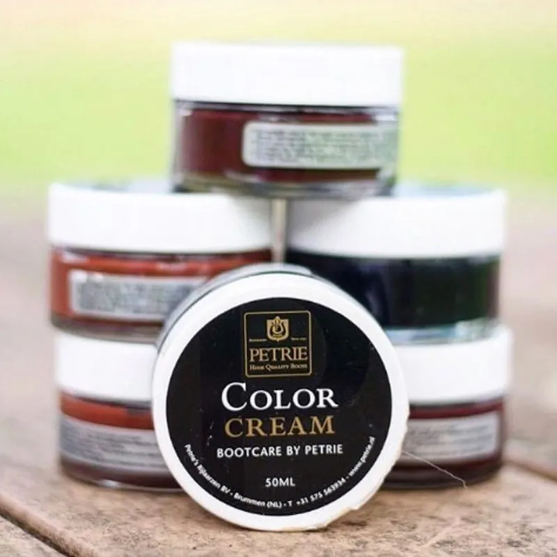 Petrie Colour Cream Boot Polish  Black