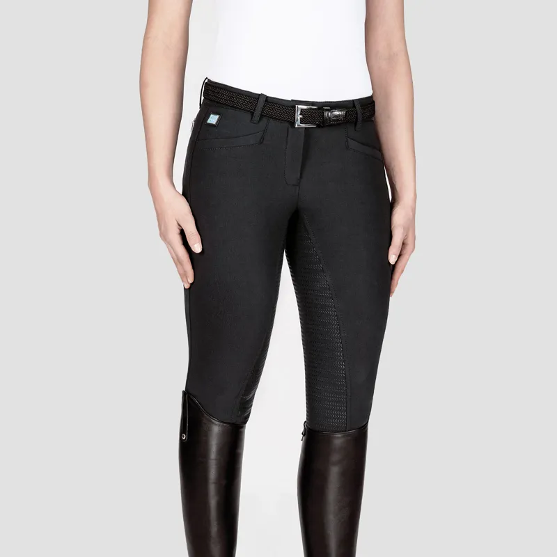 Equiline Ladies Cedar Grip Breeches Black 