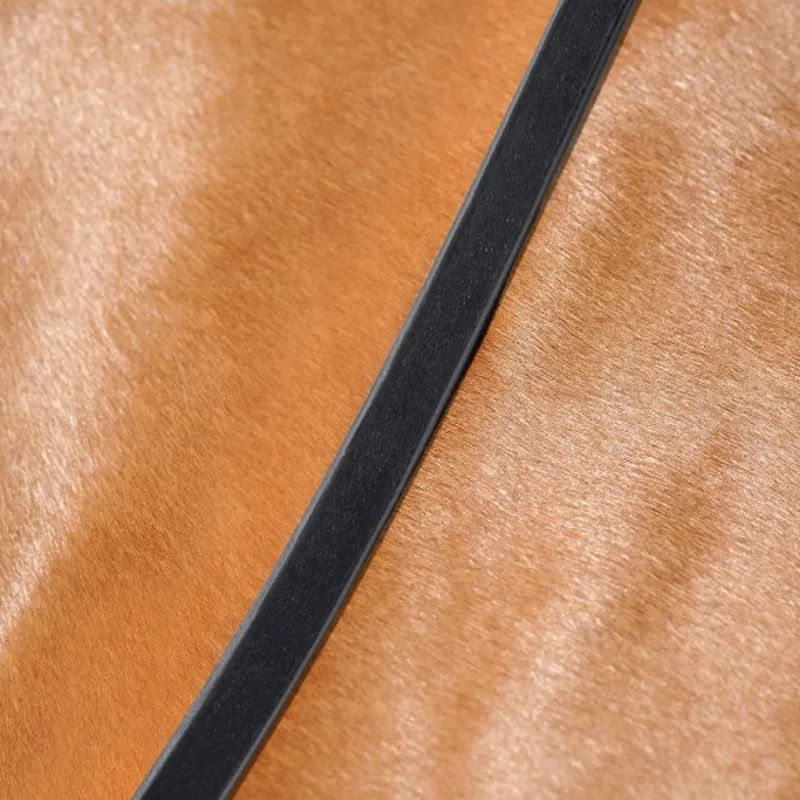 Passier Rolled Leather One Side Rubber Weymouth Reins Black-1