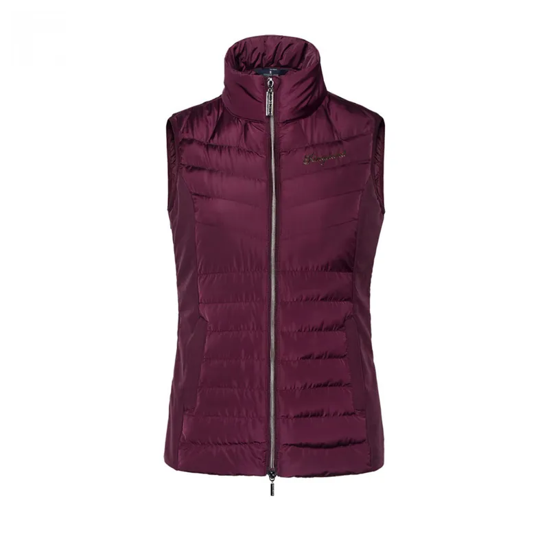 Kingsland Manuela Softshell Body Warmer Red Fudge
