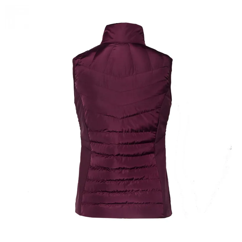 Kingsland Manuela Softshell Body Warmer Red Fudge-1