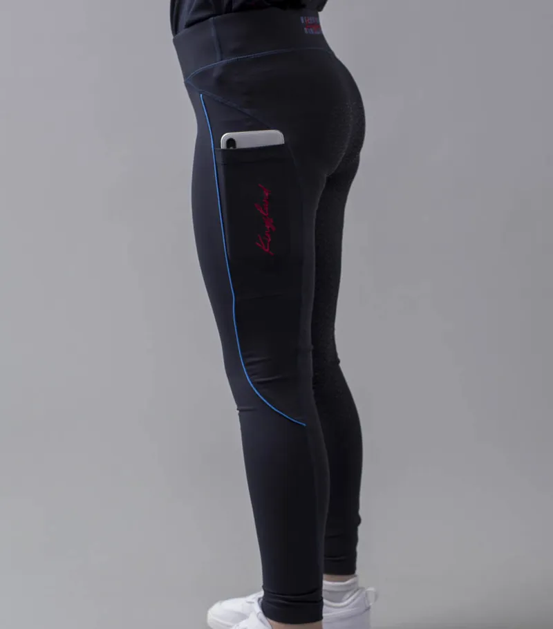 Kingsland Kandy Girls Tights - Navy -2