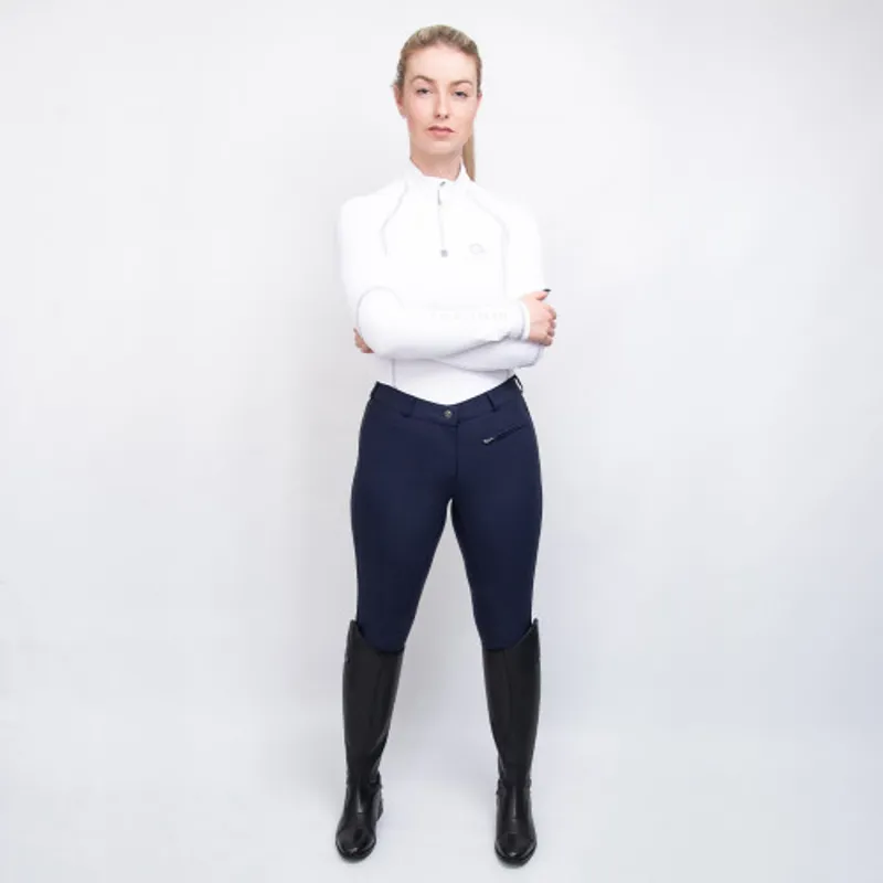 Coldstream Kilham Competition Breeches - - Navy-2