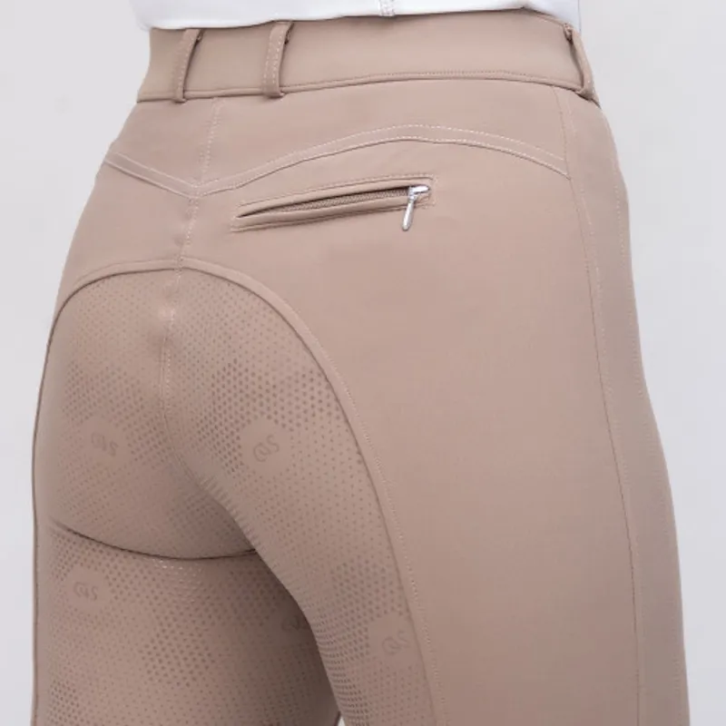 Coldstream Kilham Competition Breeches - - Taupe-4