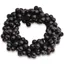 SD Pearl Collection Scrunchie Black