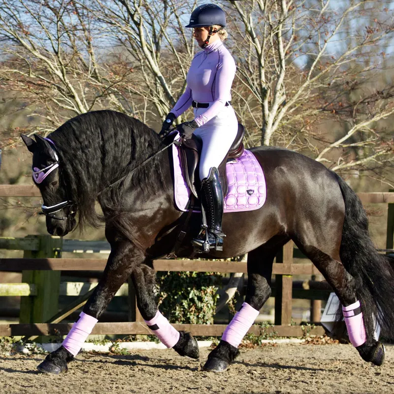Woof Wear Vision Dressage Pad - Lilac-2