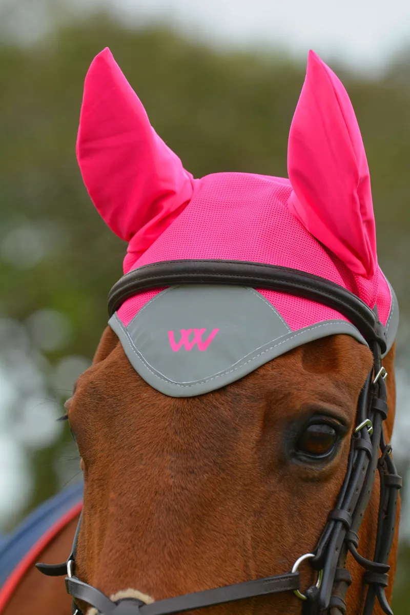 Woof Wear Hi Vis Fly Veil - Pink-1