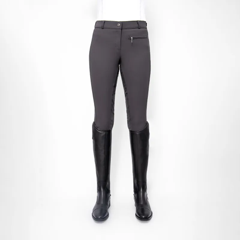 Coldstream Kilham Competition Breeches - - Charcoal Grey-2