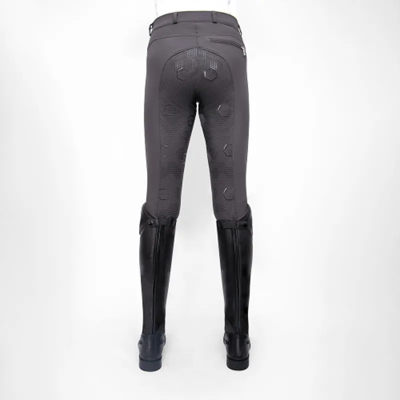 Coldstream Kilham Competition Breeches - - Charcoal Grey-4