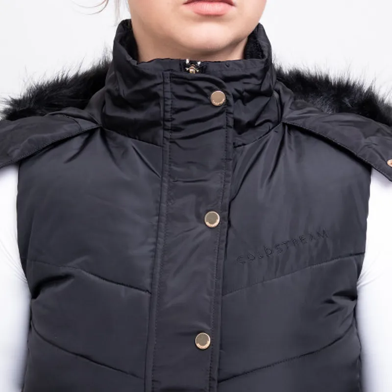 Coldstream Leitholm Quilted Gilet - Black-4
