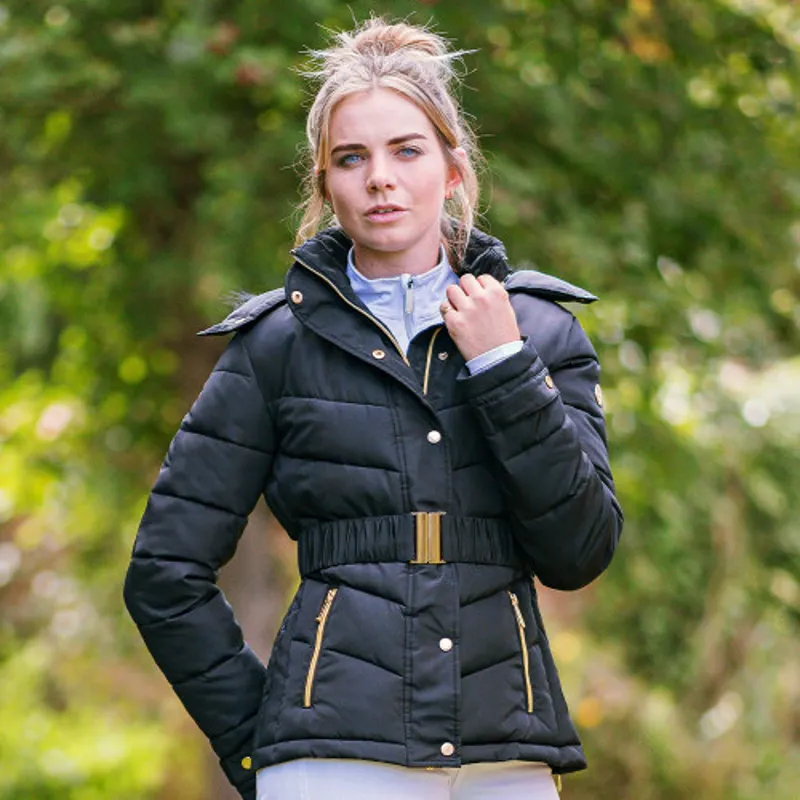 Coldstream Cornhill Quilted Coat - Black