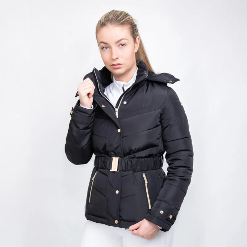 Coldstream Cornhill Quilted Coat - Black-4