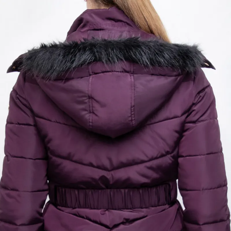 Coldstream Cornhill Quilted Coat - - Mulberry Purple-3