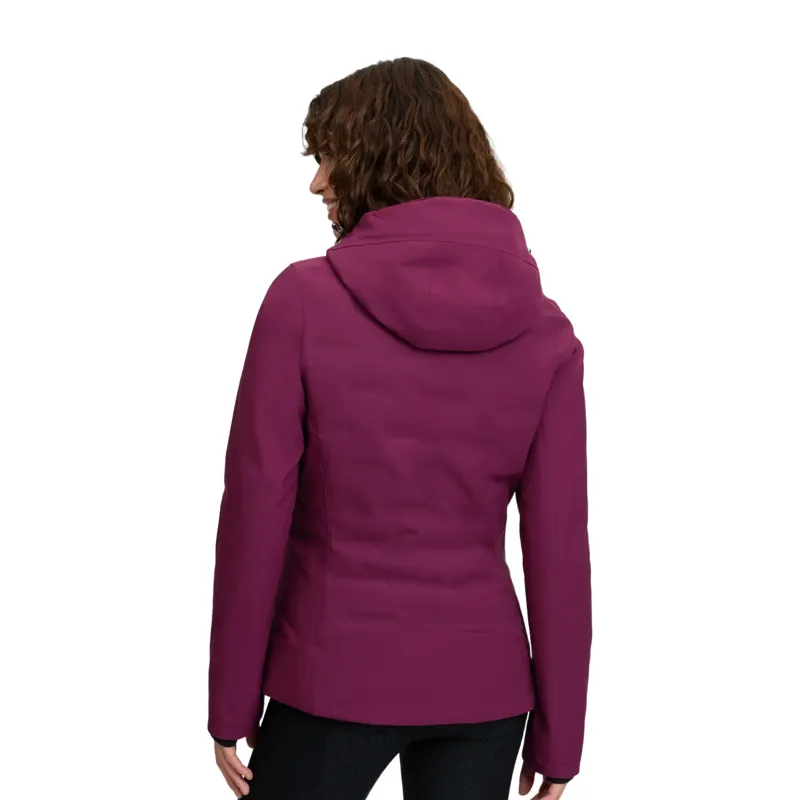 LeMieux Brooke Hybrid 3-in-1 Womens Waterproof Jacket - Blackberry-4