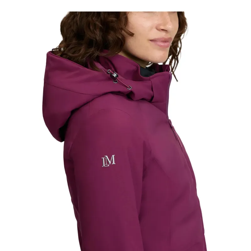 LeMieux Brooke Hybrid 3-in-1 Womens Waterproof Jacket - Blackberry-5