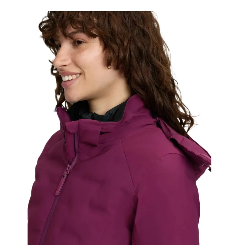 LeMieux Brooke Hybrid 3-in-1 Womens Waterproof Jacket - Blackberry-6