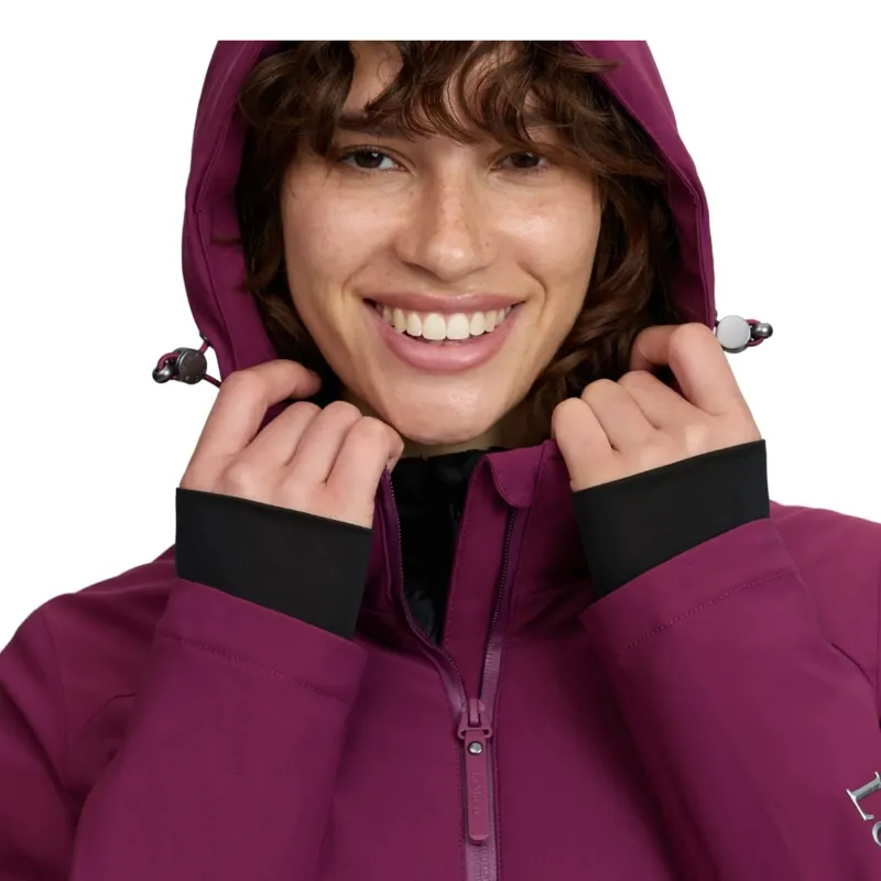 LeMieux Brooke Hybrid 3-in-1 Womens Waterproof Jacket - Blackberry-11