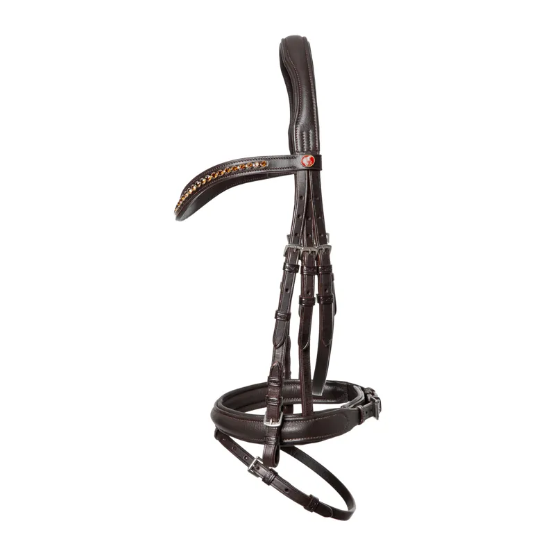 Kieffer Ultrasoft Haflinger Snaffle Bridle - Brown