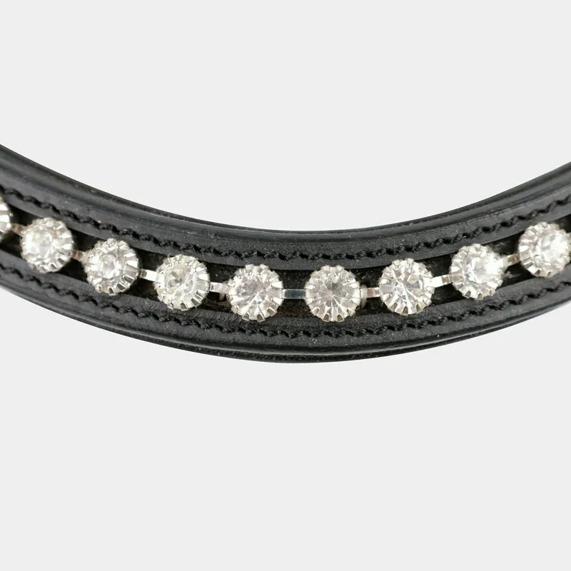 Kieffer Melody Drop Noseband Bridle - Black-1