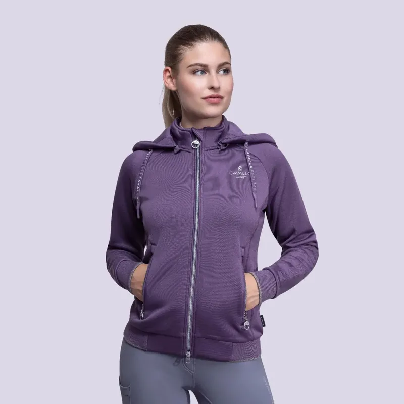 Cavallo Elisea Functional Sweat Jacket Plum-2