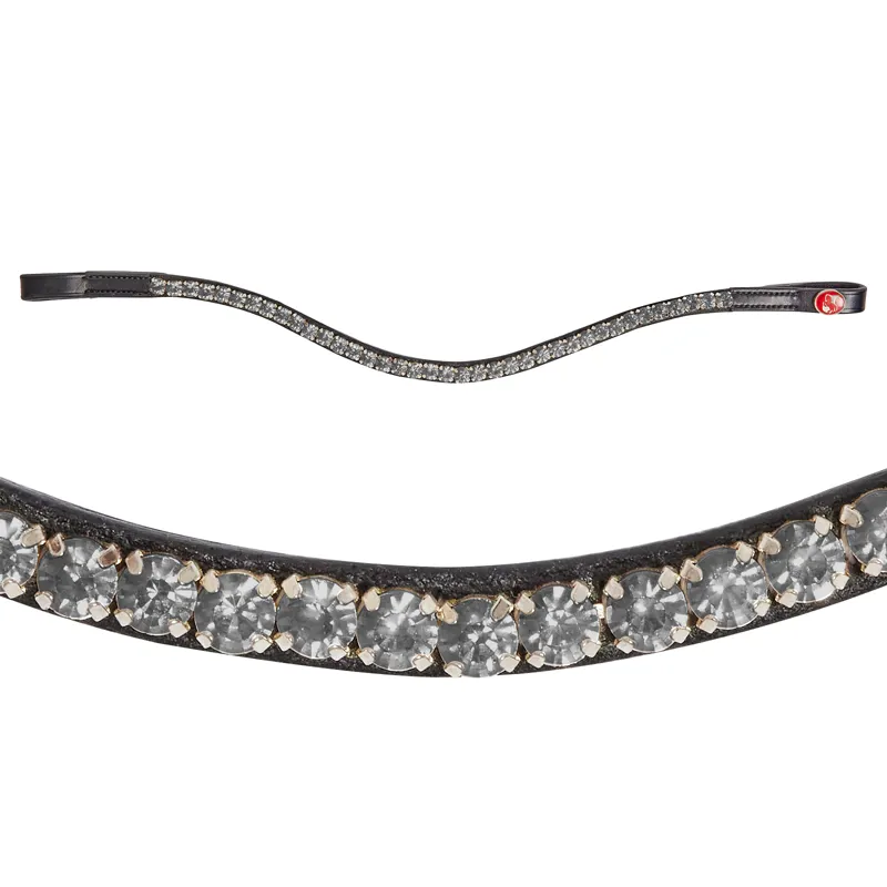 Kieffer Grace Snaffle Bridle - Black-4