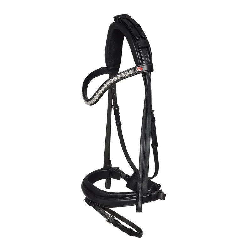 Kieffer Lina Snaffle Bridle - Black