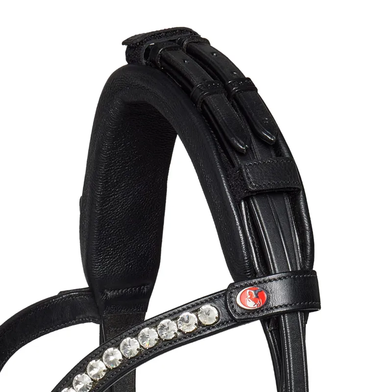 Kieffer Lina Snaffle Bridle - Black-1