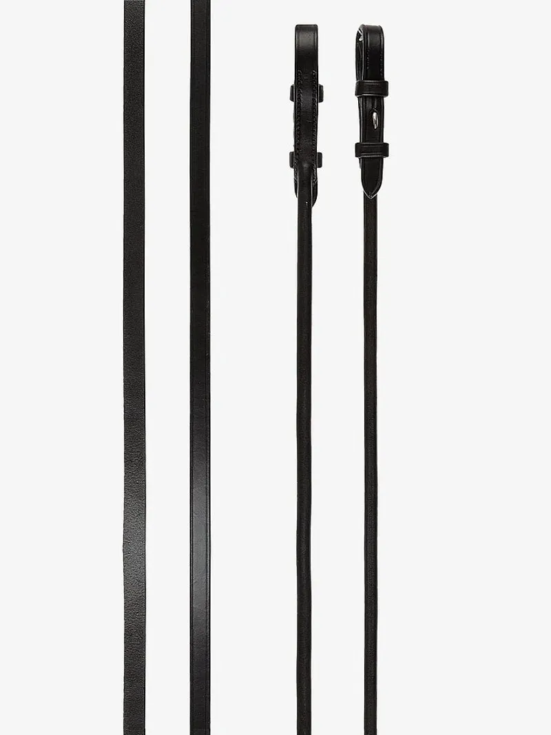  PS of Sweden Rounded Stitched Reins - Brown