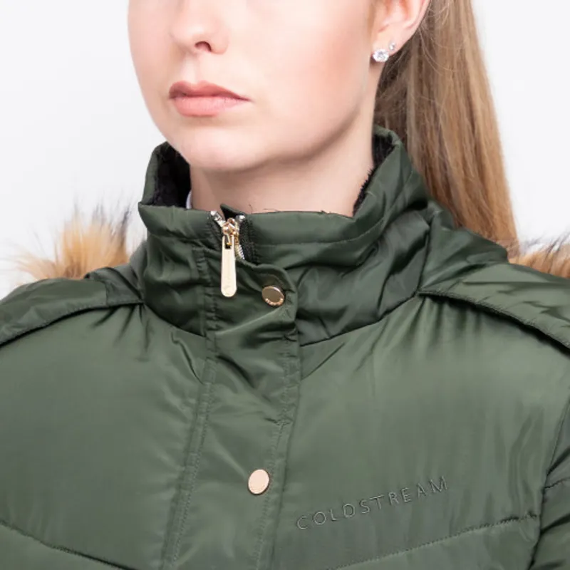 Coldstream Branxton Long Quilted Coat - - Fern Green-2