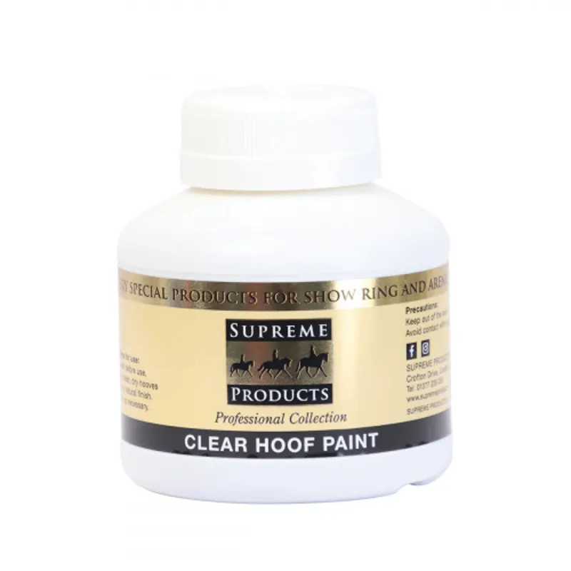 Supreme Products Hoof Paint in Clear - 250ml