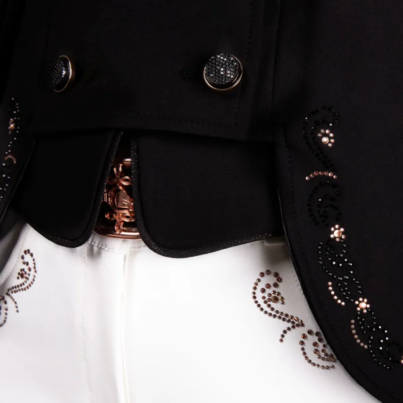 Fair Play Lexim Chic Competition Jacket - Black Rose Gold-1