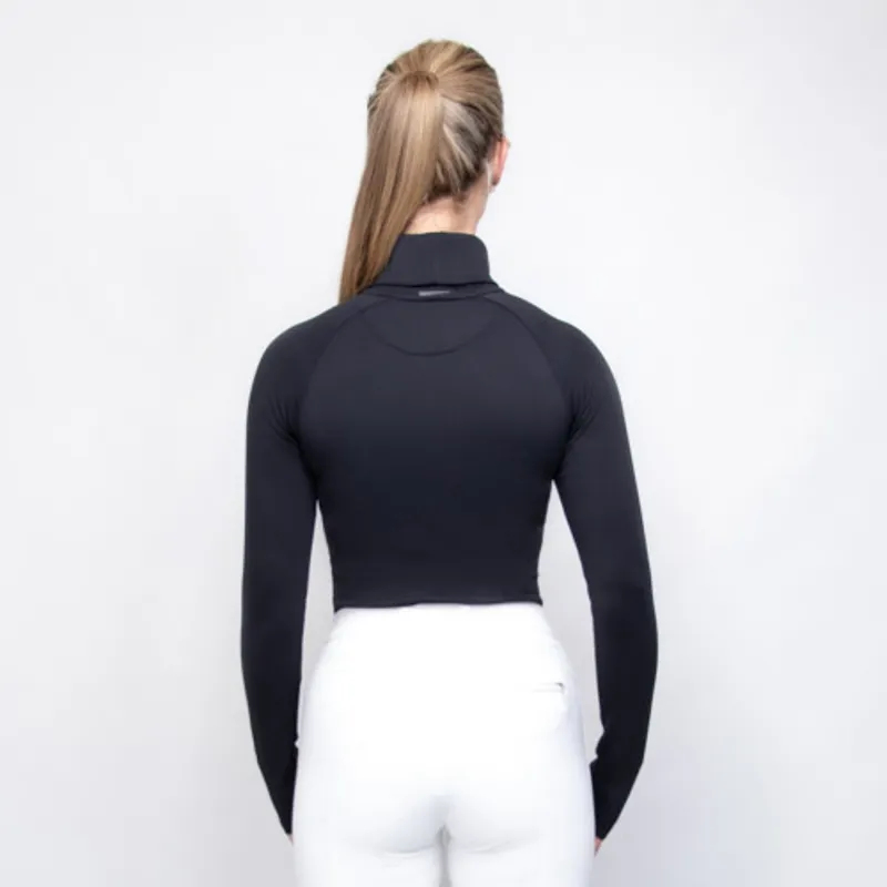 Coldstream Legars Roll Neck Top - - Black-2