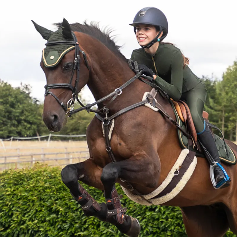 Coldstream Next Generation Ednam Riding Tights - - Fern Green-1